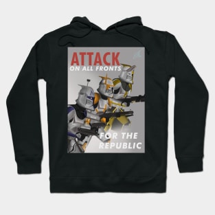 Attack on All Fronts Hoodie